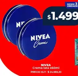 Supermayorista Vital NIVEA crema lata oferta