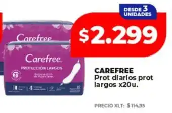 Supermayorista Vital Carefree prot diarios prot largos oferta
