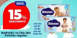 Supermayorista Vital Babysec ultra sec pañales regular oferta