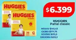 Supermayorista Vital Huggies pañal classic oferta