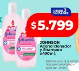 Supermayorista Vital Johnson acondicionador y shampoo oferta