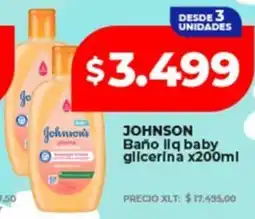 Supermayorista Vital Johnson baño liq baby glicerina oferta