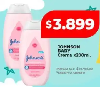 Supermayorista Vital Johnson baby crema oferta