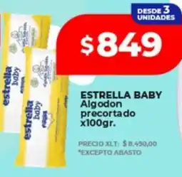 Supermayorista Vital Estrella baby algodon precortado oferta