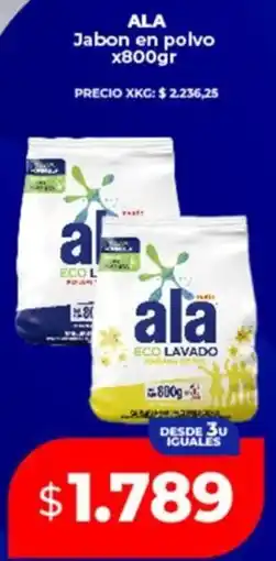 Supermayorista Vital Ala jabon en polvo oferta