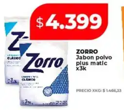 Supermayorista Vital Zorro jabon polvo plus matic oferta