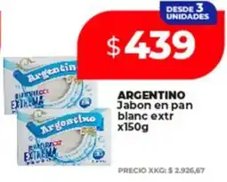 Supermayorista Vital Argentino jabon en pan blanc extr oferta