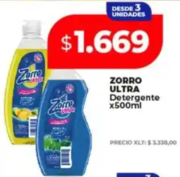 Supermayorista Vital Zorro ultra detergente oferta