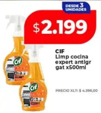 Supermayorista Vital Cif limp cocina expert antigr gat oferta