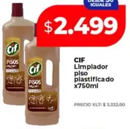 Supermayorista Vital Cif limpiador plso plastificado oferta