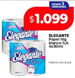 Supermayorista Vital Elegante papel hig blanco oferta