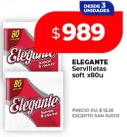 Supermayorista Vital Elegante servilletas soft oferta
