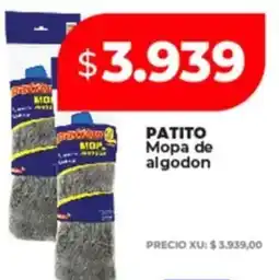 Supermayorista Vital Patito mopa de algodon oferta