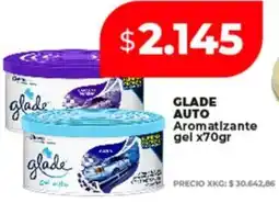 Supermayorista Vital Glade auto aromatizante gel oferta