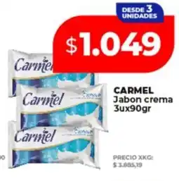 Supermayorista Vital Carmel jabon crema oferta