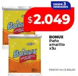 Supermayorista Vital Bonux paño amarillo oferta