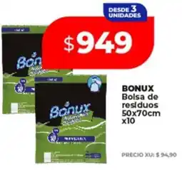 Supermayorista Vital Bonux bolsa de residuos oferta