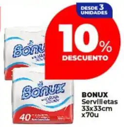 Supermayorista Vital Bonux servilletas oferta