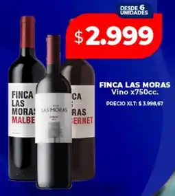Supermayorista Vital Finca las moras vino oferta