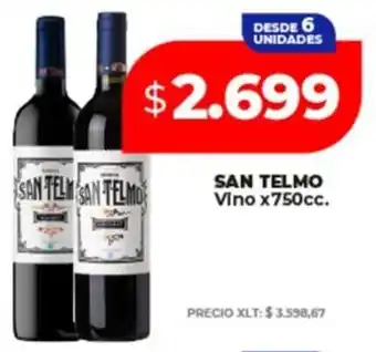 Supermayorista Vital San telmo vino oferta