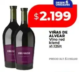 Supermayorista Vital Viñas de alvear vino red blend oferta