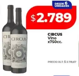 Supermayorista Vital Circus vino oferta