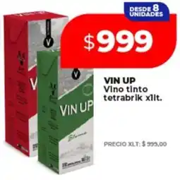 Supermayorista Vital VIN UP vino tinto tetrabrik oferta