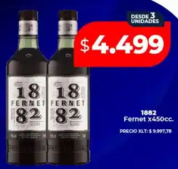 Supermayorista Vital 1882 Fernet oferta
