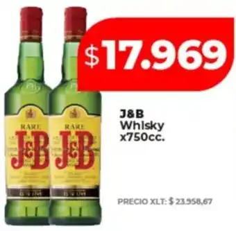 Supermayorista Vital J&B whisky oferta