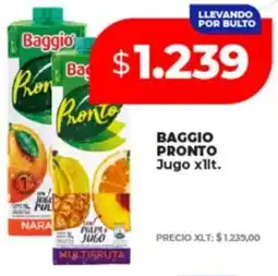 Supermayorista Vital Baggio pronto jugo oferta