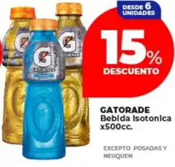 Supermayorista Vital Gatorade bebida isotonica oferta