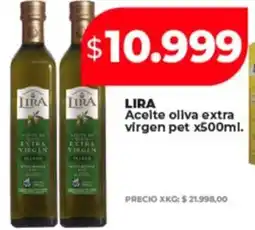 Supermayorista Vital Lira aceite oliva extra virgen pet oferta