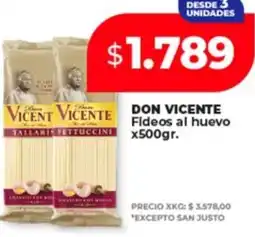 Supermayorista Vital Don vicente fideos al huevo oferta