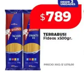 Supermayorista Vital Terrabusi fideos oferta