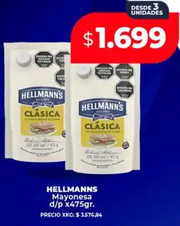 Supermayorista Vital Hellmann's mayonesa oferta