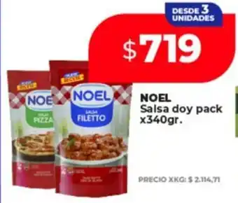 Supermayorista Vital Noel salsa doy pack oferta