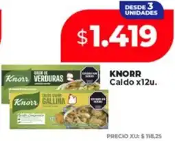 Supermayorista Vital Knorr caldo oferta