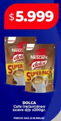 Supermayorista Vital Nescafé dolca cafe instantáneo suave d/p oferta