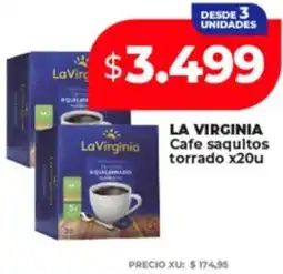 Supermayorista Vital La Virginia cafe saquitos torrado oferta