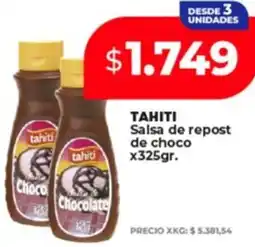 Supermayorista Vital Tahiti salsa de repost de choco oferta