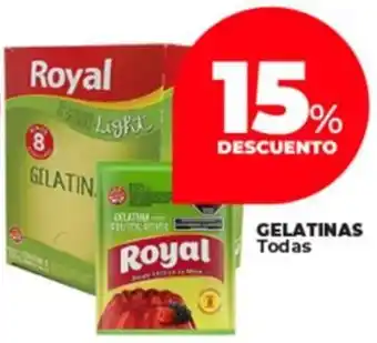 Supermayorista Vital Royal gelatinas todas oferta