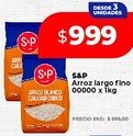 Supermayorista Vital S&P arroz blanco 00000 oferta