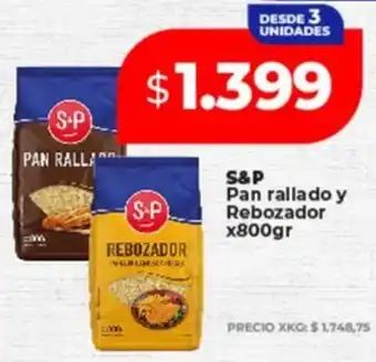 Supermayorista Vital S&P pan rallado y rebozador oferta