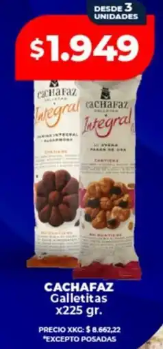 Supermayorista Vital Cachafaz galletitas oferta