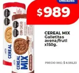 Supermayorista Vital Cereal mix galletitas avena/fruti oferta