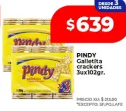 Supermayorista Vital Pindy galletita crackers oferta