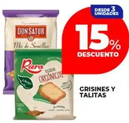 Supermayorista Vital Grisines y talitas oferta