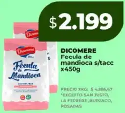 Supermayorista Vital Dicomere fecula de mandioca s/tacc oferta