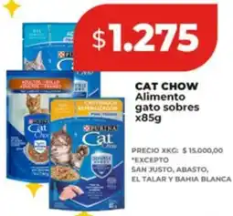 Supermayorista Vital Cat chow alimento gato sobres oferta