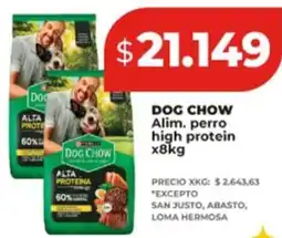 Supermayorista Vital PURINA dog chow alim. perro high protein oferta